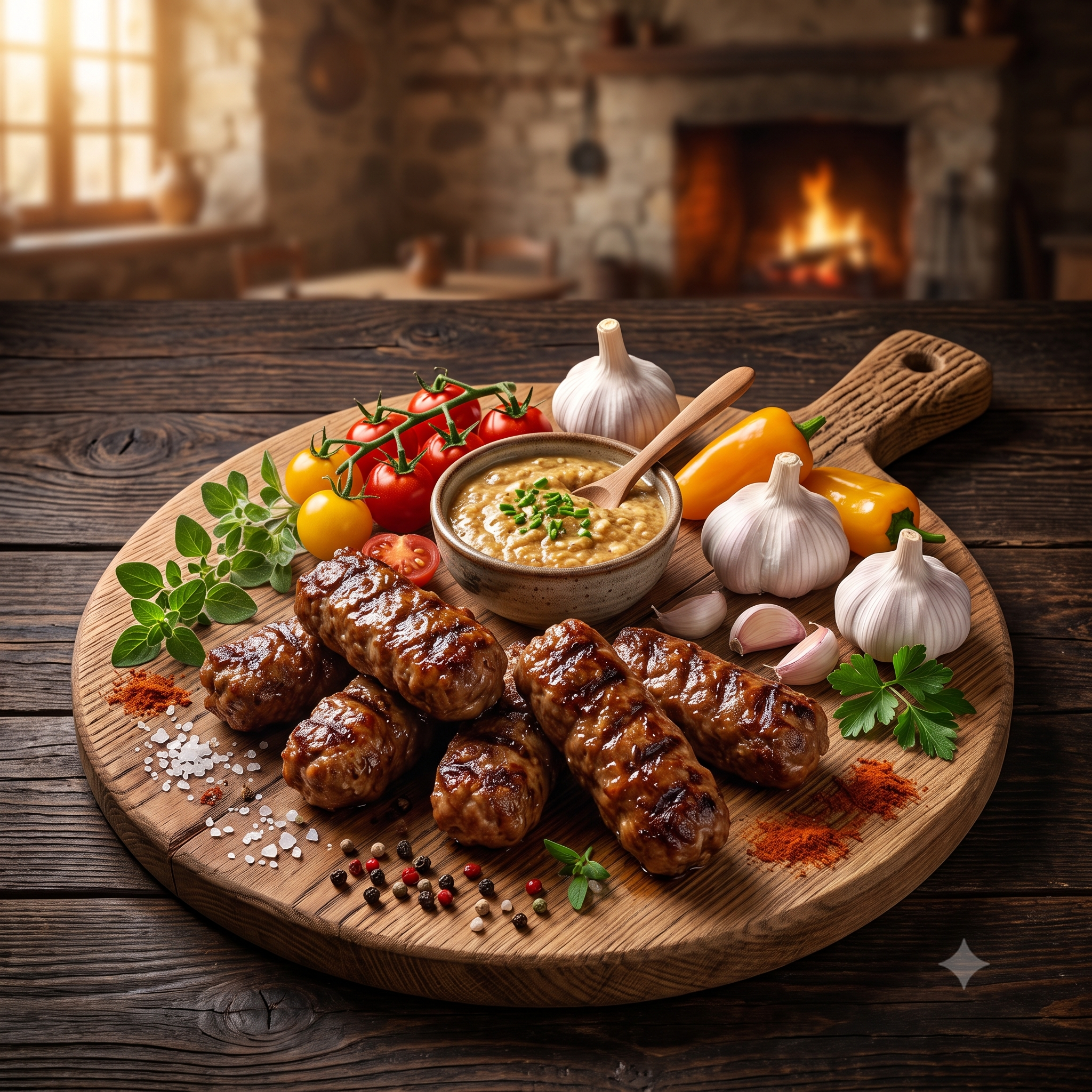 Mici din carne de vită și porc